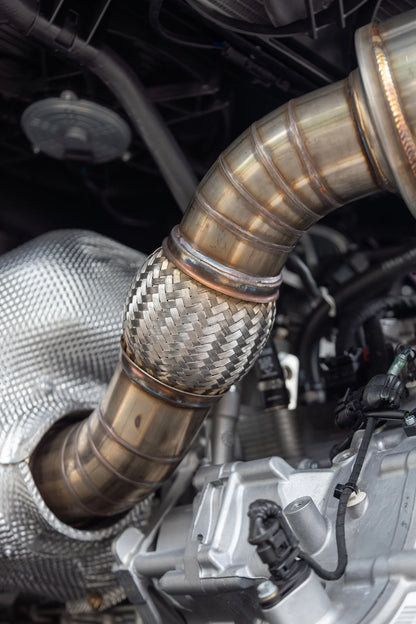 MBRP 3" Single Slip-on Turbo Back Performance Series Can-Am Maverick R 2024-2025