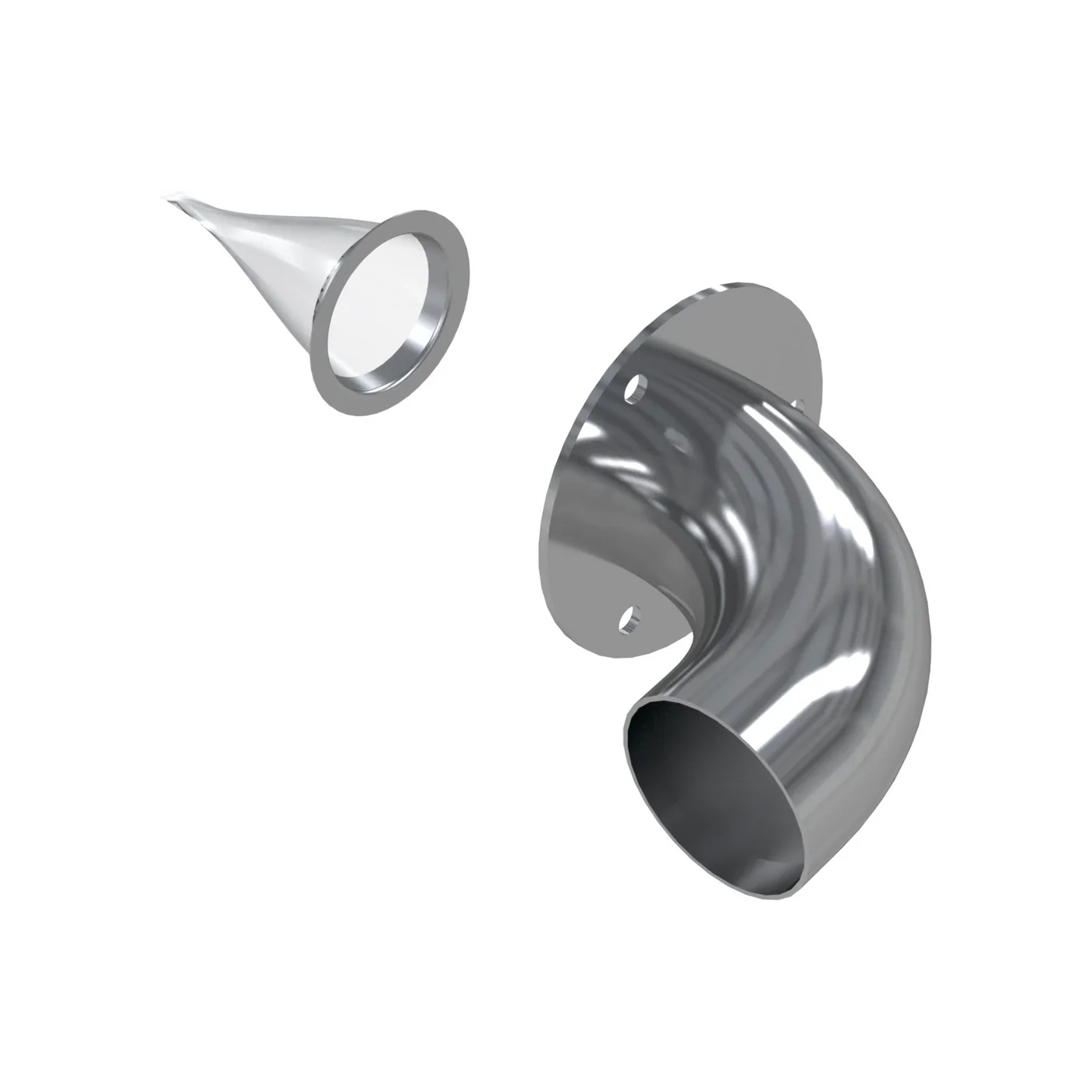 MBRP T304 Stainless Steel 2" Tip Assembly CFMOTO ZFORCE 800 EX 2014-2023