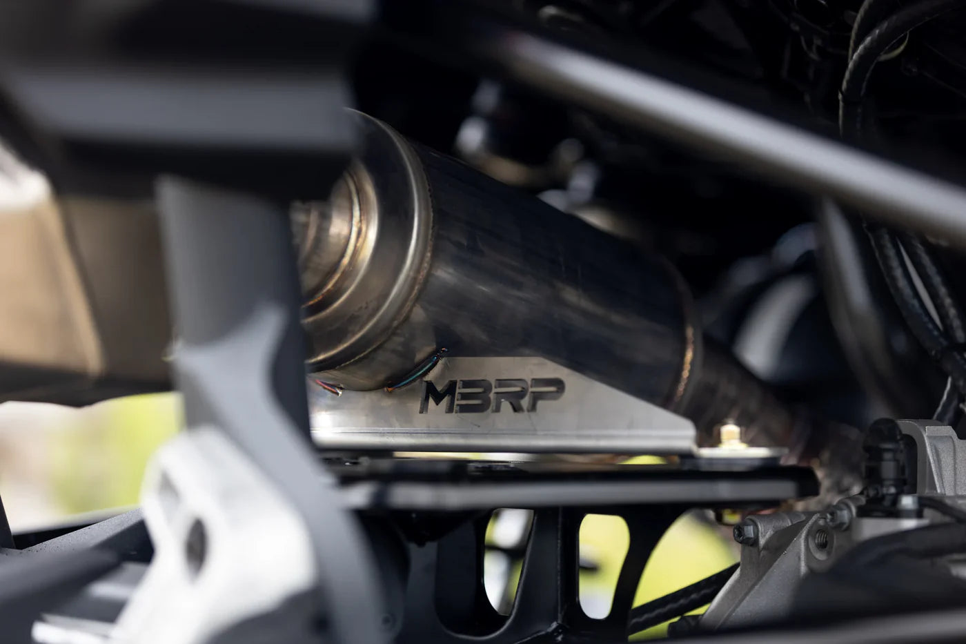 MBRP 3" Single Slip-on Turbo Back Performance Series Can-Am Maverick R 2024-2025