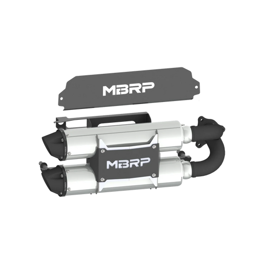 MBRP Stacked Dual Slip-on Performance Series Polaris RZR PRO XP 2020-2025