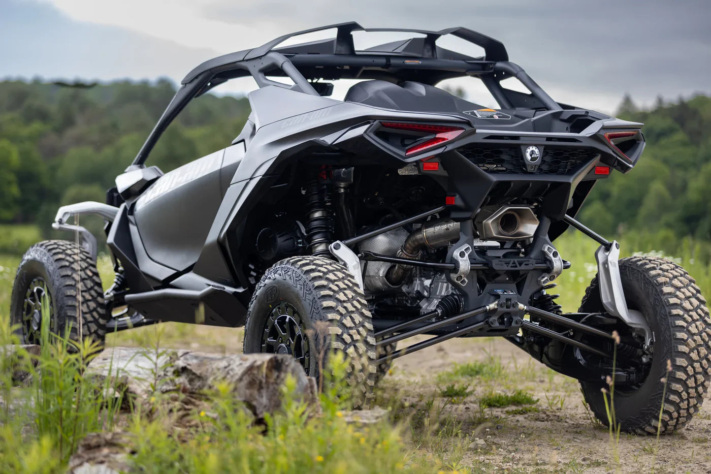 MBRP 3" Single Slip-on Turbo Back Performance Series Can-Am Maverick R 2024-2025