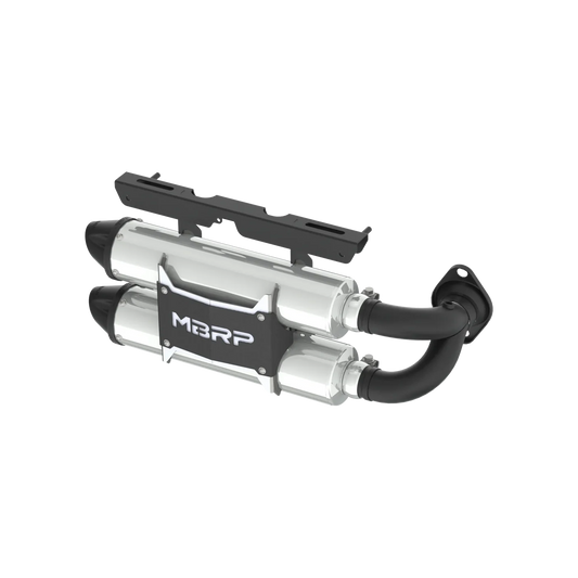 MBRP Stacked Dual Slip-on Performance Series Polaris RZR XP 1000 2015-2017