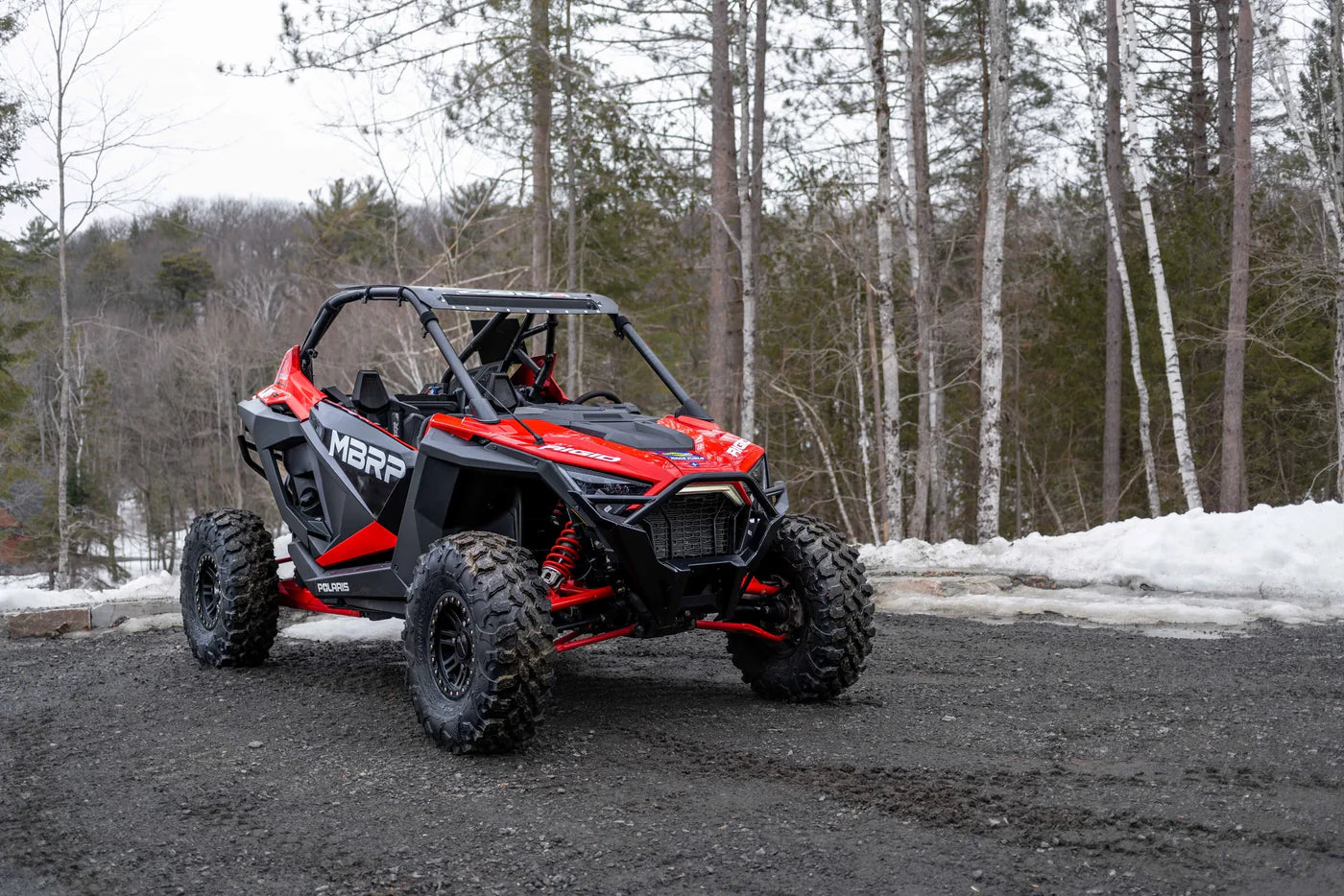 MBRP Oval Slip-on Sport Series Polaris RZR Pro XP 2020-2025 - Adventure Parts