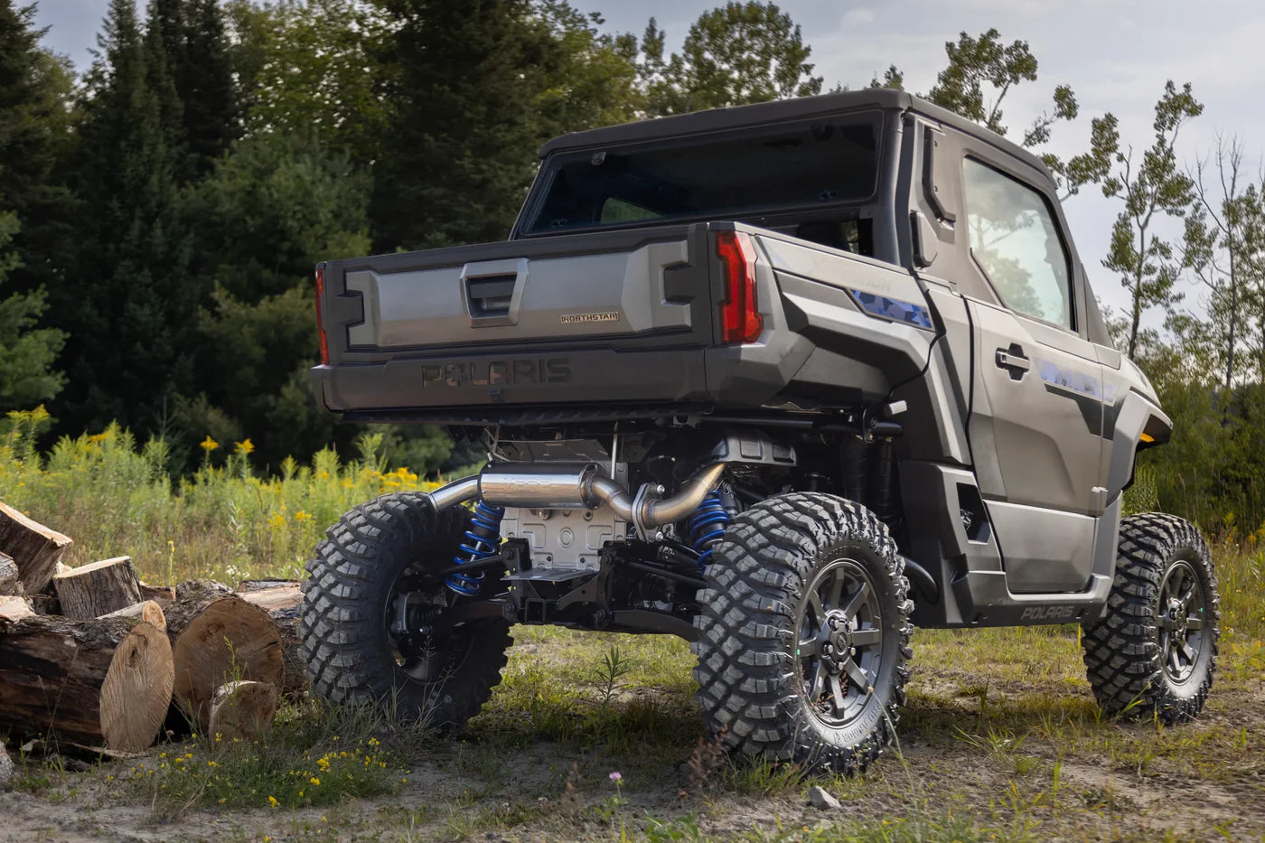MBRP 5" Single Slip-on Performance Series Polaris Xpedition 2024-2025 - Adventure Parts