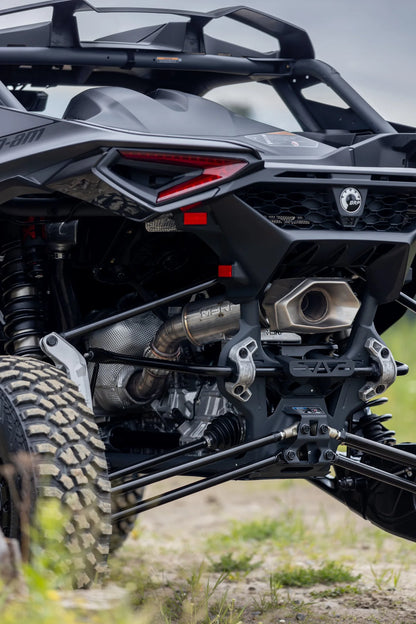 MBRP 3" Single Slip-on Turbo Back Performance Series Can-Am Maverick R 2024-2025