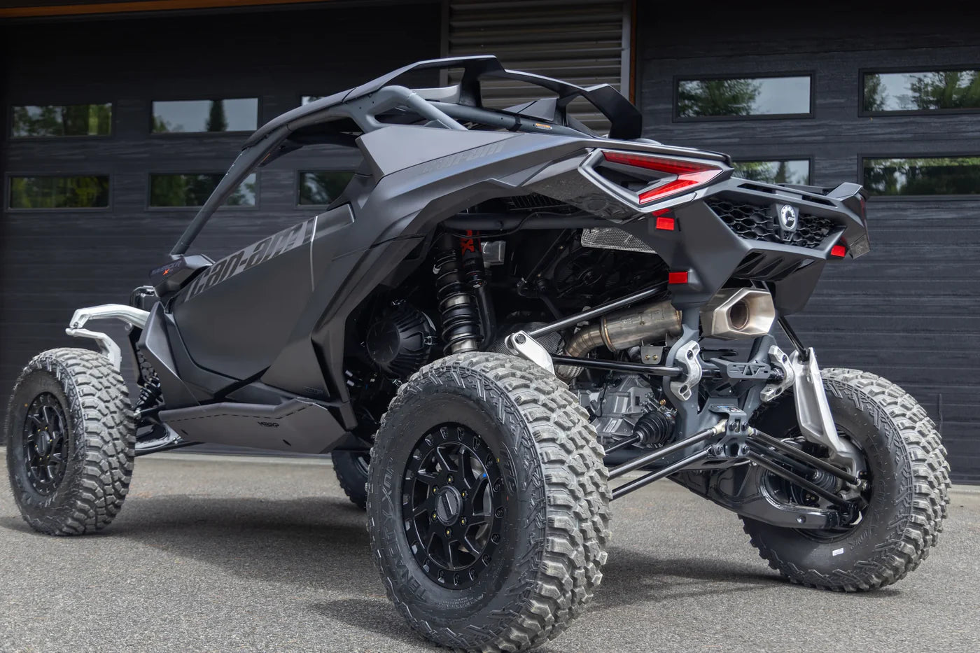 MBRP 3" Single Slip-on Turbo Back Performance Series Can-Am Maverick R 2024-2025