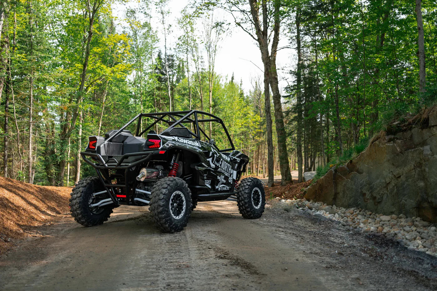 MBRP Single Slip-on Sport Series Kawasaki Teryx KRX 1000 2020-2025