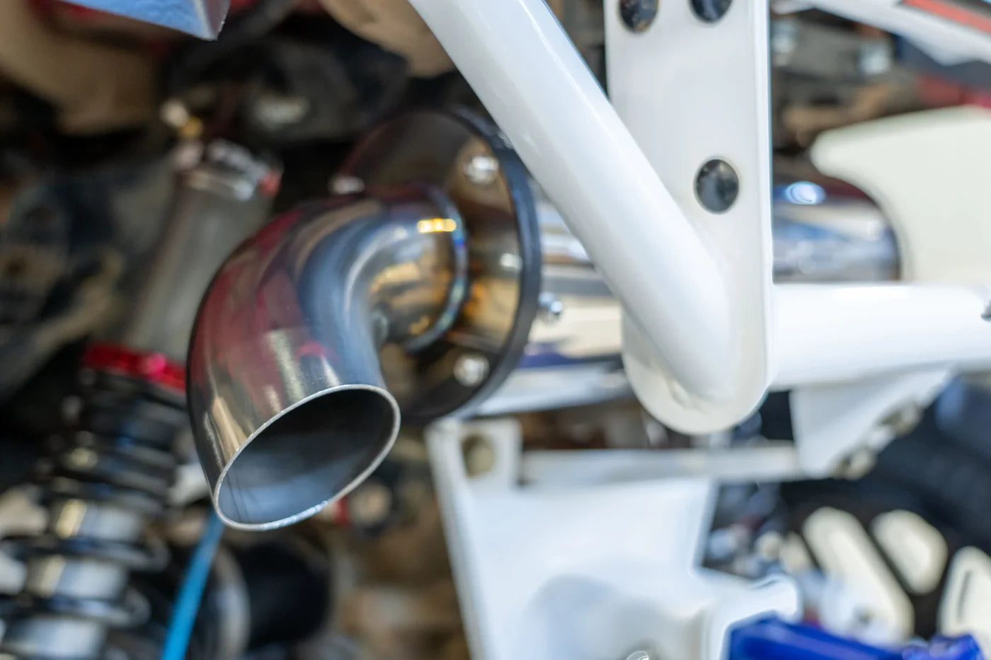 MBRP 5"  Single Slip-on Exhaust Performance Series Polaris Sportsman Touring 850 2011-2024