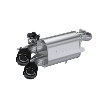 MBRP Slip-on Active Exhaust Dual out Polaris RZR PRO XP 2020-2025 - Adventure Parts