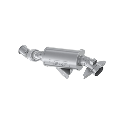 MBRP 3" Turbo Back Single Slip-on system with Catalytic Converter Performance Series Can-Am Maverick R 2024-2025