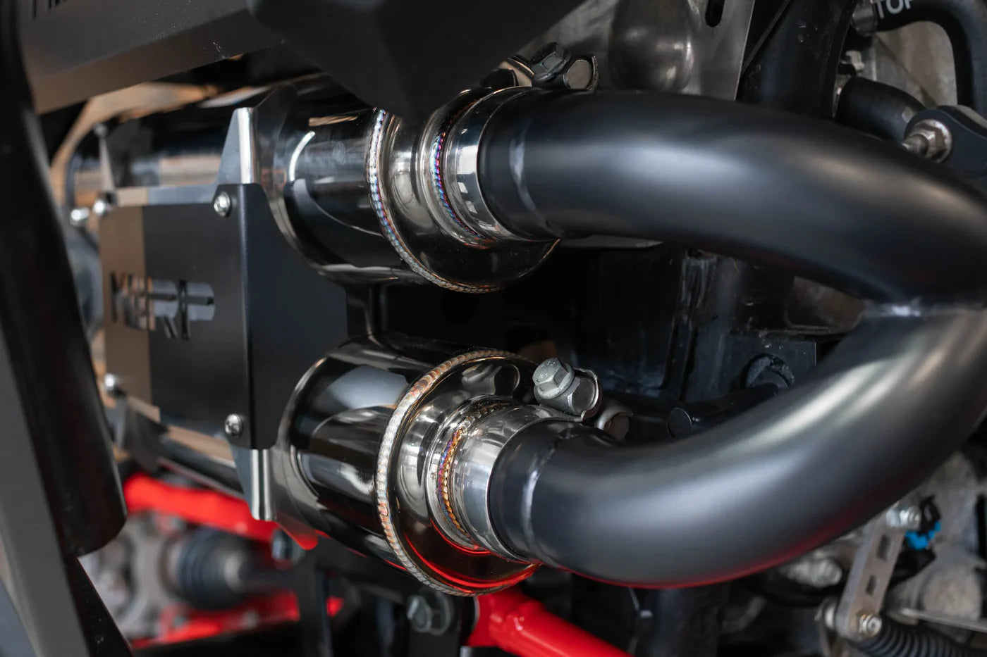 MBRP Stacked Dual Slip-on Performance Series Polaris RZR PRO XP 2020-2025 - Adventure Parts