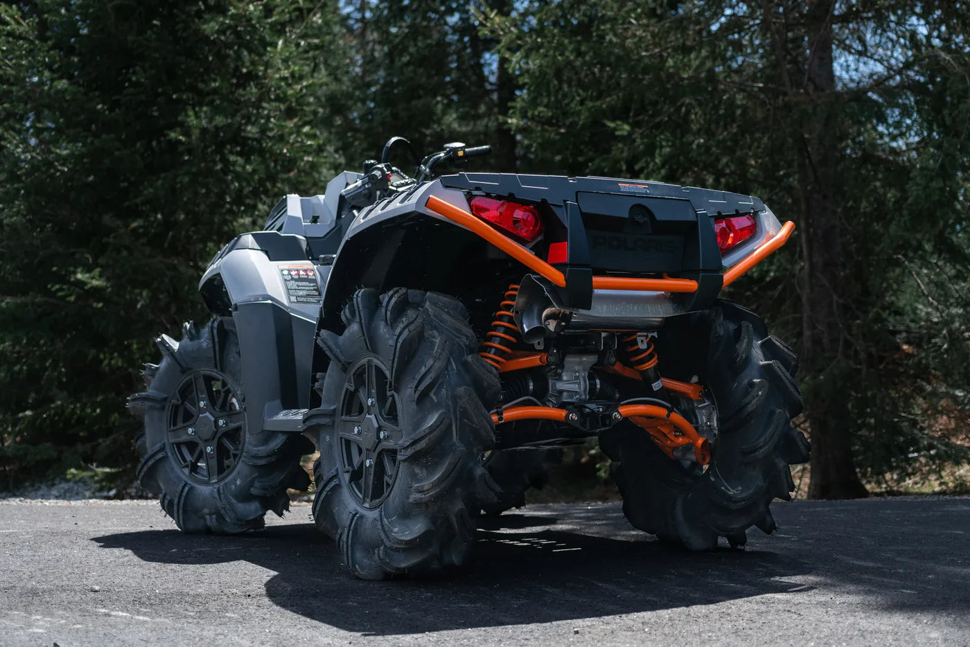 MBRP 5" Single Slip-On Performance Series Polaris Sportsman 850 High Lifter 2017-2025