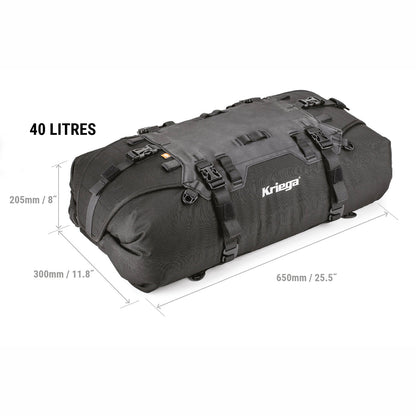 Kriega US-40 Rackpack Motorcycle Drypack