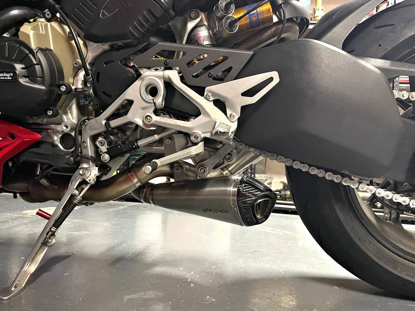 Vandemon All Titanium Slip-On Ducati Panigale & Streetfighter V4