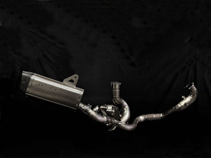 Vandemon Bimodal Stealth Titanium Exhaust System Ducati Multistrada V2 950 2021-2024