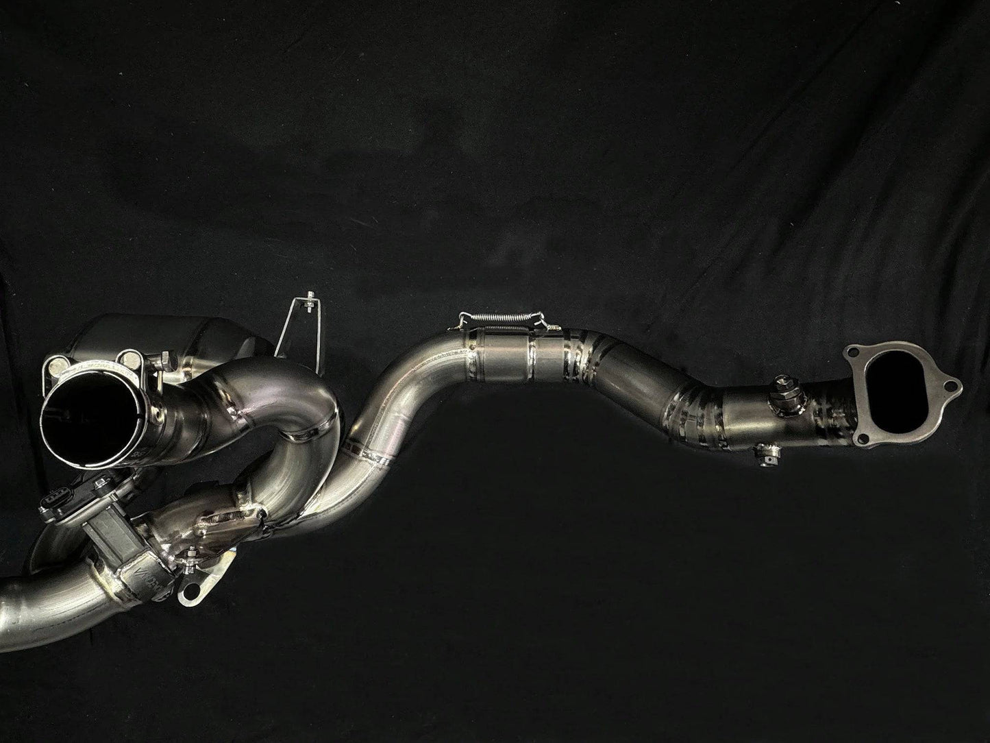 Vandemon Bimodal Stealth Titanium Exhaust System Ducati Multistrada V2 950 2021-2024