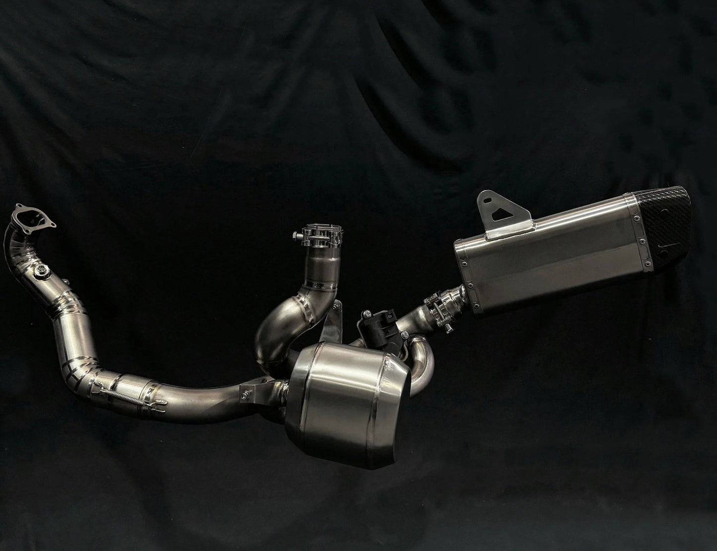 Vandemon Bimodal Stealth Titanium Exhaust System Ducati Multistrada V2 950 2021-2024