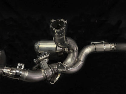 Vandemon Bimodal Stealth Titanium Exhaust System Ducati Multistrada V2 950 2021-2024