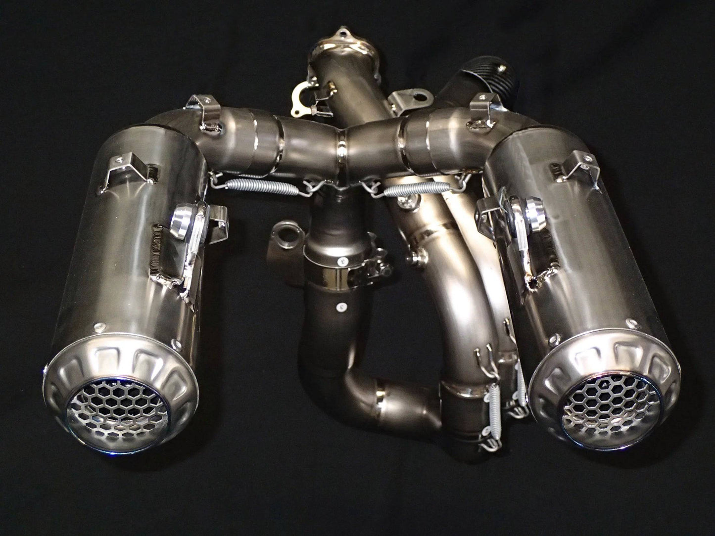 Vandemon Full Titanium Exhaust System Ducati Hypermotard 950 & 950SP 2019-2024