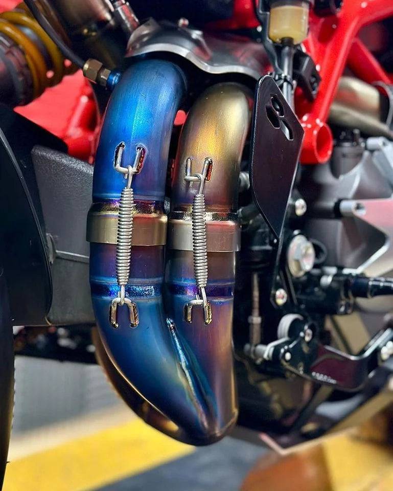 Vandemon Full Titanium Exhaust System Ducati Hypermotard 950 & 950SP 2019-2024