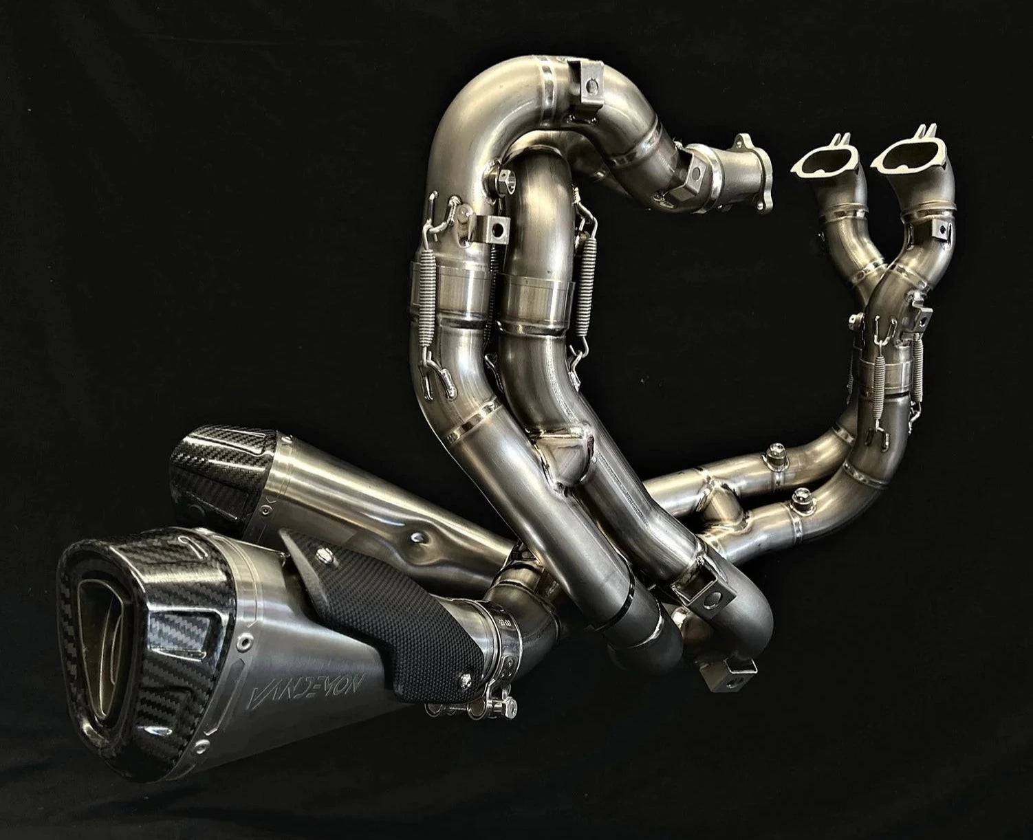 Vandemon Full Titanium Exhaust system Ducati V4 Panigale & Streetfighter 2023-2024 - Adventure Parts