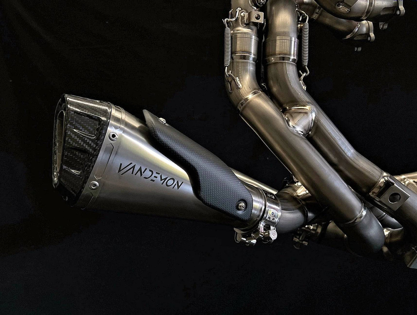 Vandemon Full Titanium Exhaust system Ducati V4 Panigale & Streetfighter 2023-2024