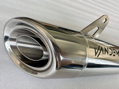 Vandemon H2R Titanium Slip-On Kawasaki Ninja ZH2