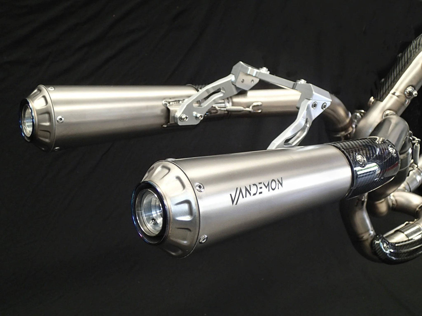 Vandemon High Mount Titanium Exhaust System Ducati Supersport 939 2017-2020