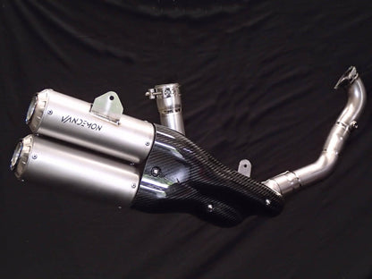 Vandemon Side Mount Titanium Exhaust System Ducati Supersport 939 2017-2020