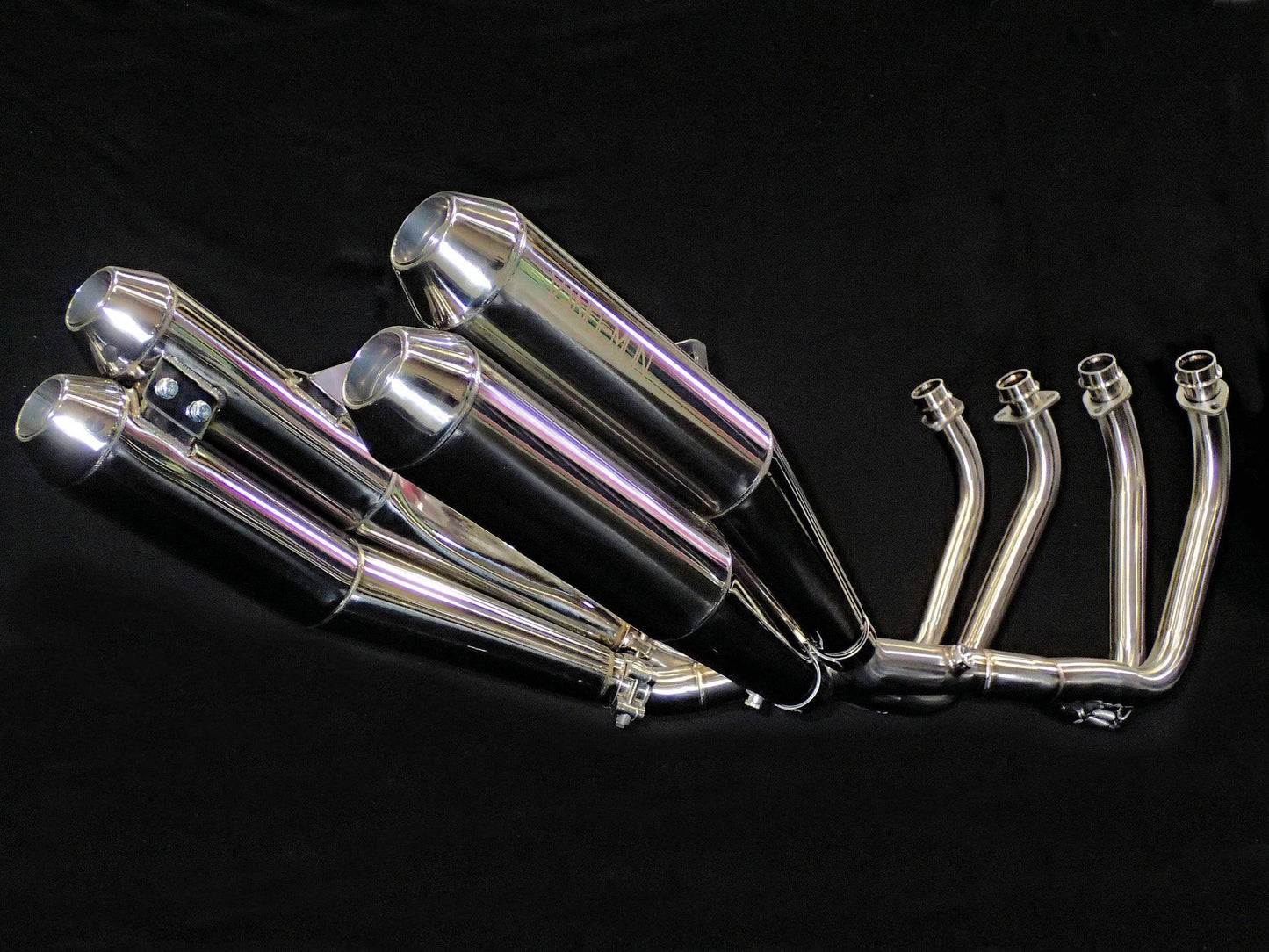 Vandemon Stainless Steel Exhaust System Kawasaki Z900RS Cafe Racer Retro 2018-2024