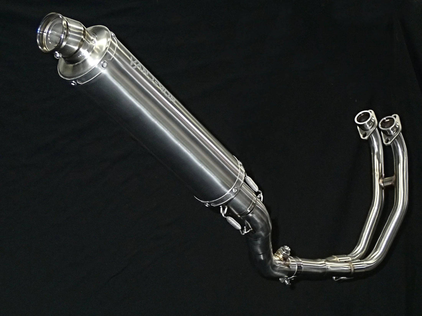 Vandemon Stainless Steel headers, Titanium Muffler Yamaha YZF-R3 2015-2024