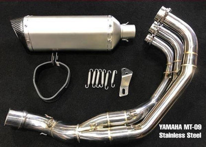 Vandemon Stainless Steel/ Titanium Exhaust System Yamaha MT09 FZ09 2013-2020