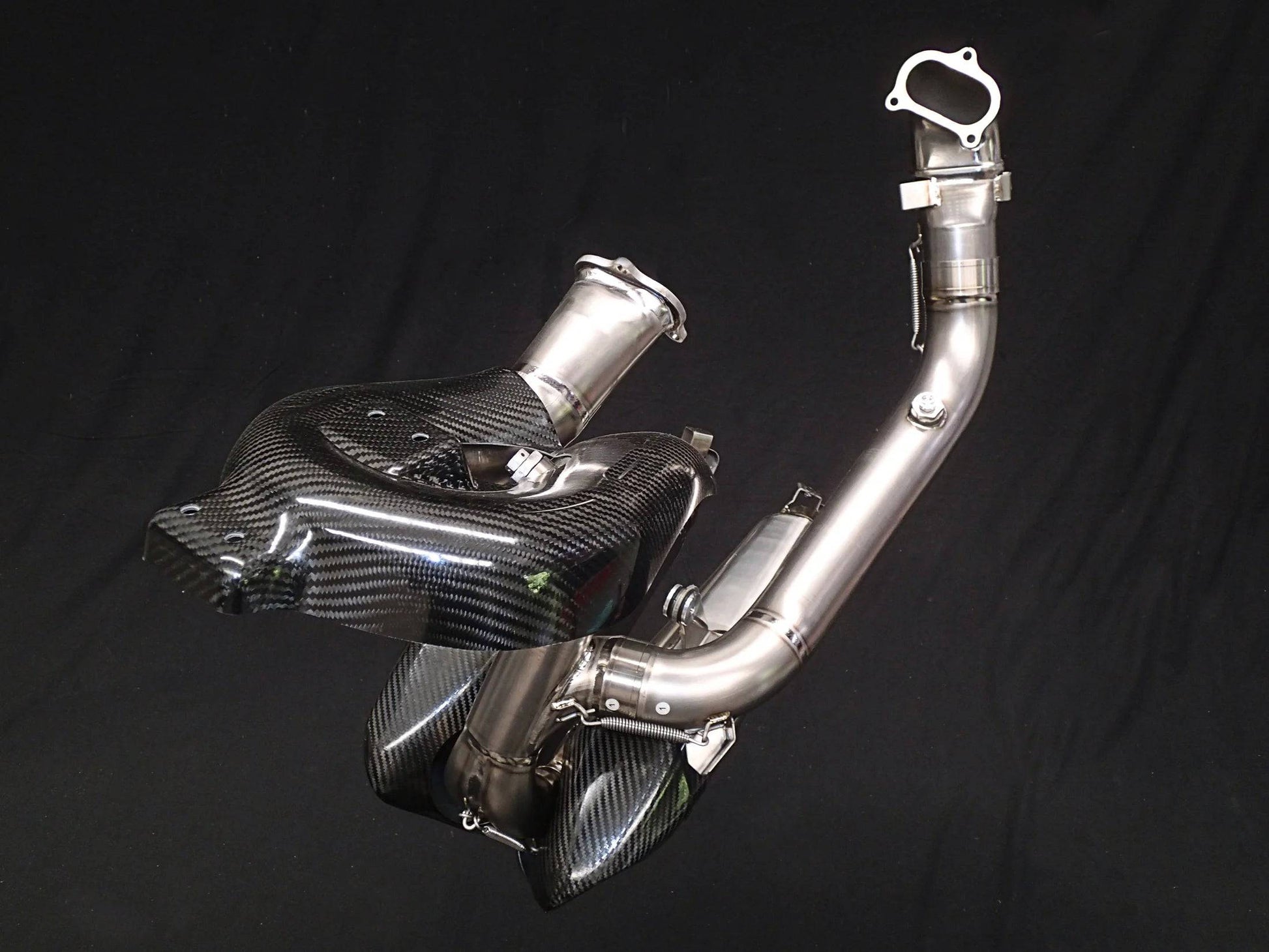 Vandemon Titanium Belly Exhaust System Ducati Panigale 899,959,1199,1299 2011-2018 - Adventure Parts