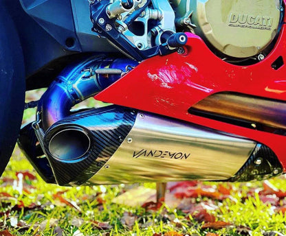 Vandemon Titanium Belly Exhaust System Ducati Panigale 899,959,1199,1299 2011-2018