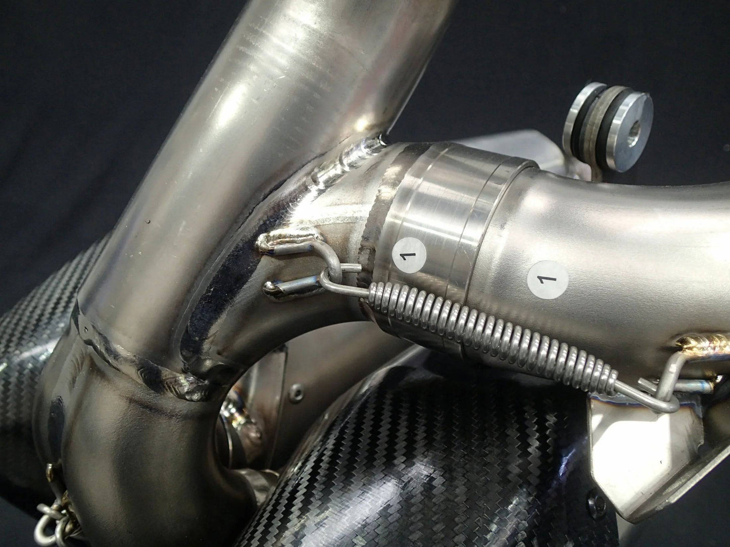 Vandemon Titanium Belly Exhaust System Ducati Panigale 899,959,1199,1299 2011-2018