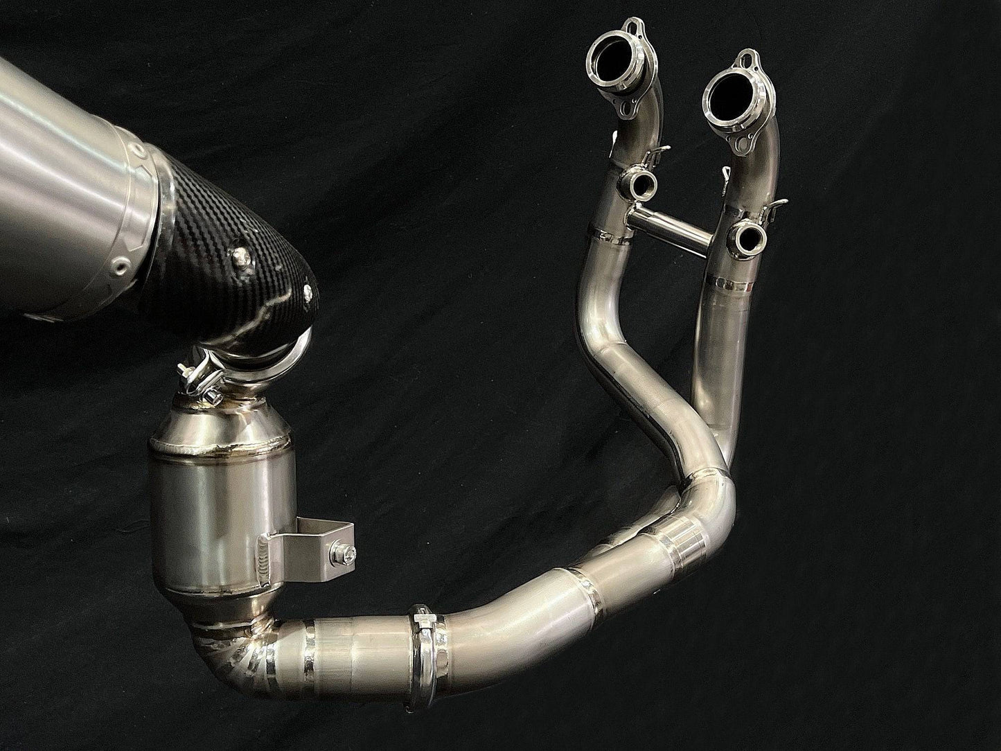 Vandemon Titanium Exhaust System & Cat Delete KTM 790/890 Duke & R 2020-2024