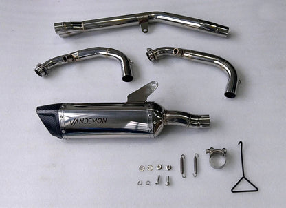 Vandemon Titanium Exhaust System CFMOTO 450MT Adventure