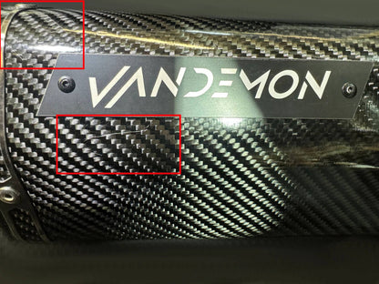 Vandemon Titanium Exhaust System  Honda CB650F, CBR650F, CB650R, CBR650R