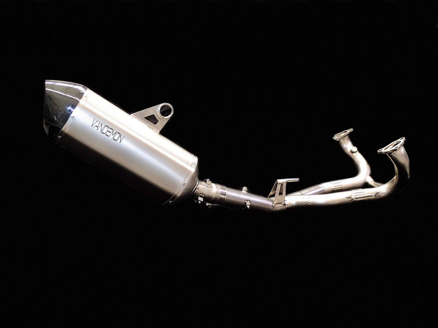 Vandemon Titanium Exhaust System No Valve BMW R1250GS Adventure 2019-2023