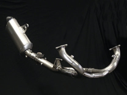 Vandemon Titanium Exhaust System & OEM Valve Function BMW R1250GS Adventure 2019-2023