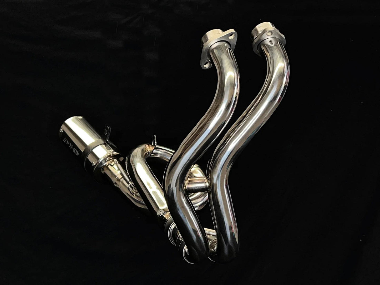 Vandemon Titanium Exhaust System Yamaha R7 MT07 FZ07 XSR700 Tracer 700/GT Tracer 7/GT 2014-23