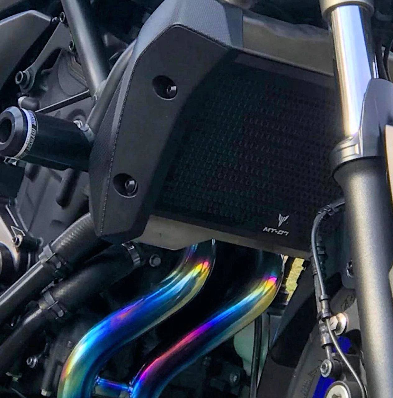Vandemon Titanium Exhaust System Yamaha R7 MT07 FZ07 XSR700