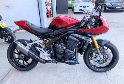 Vandemon Titanium Full Exhaust System Triumph Speed Triple 1200 RS & RR