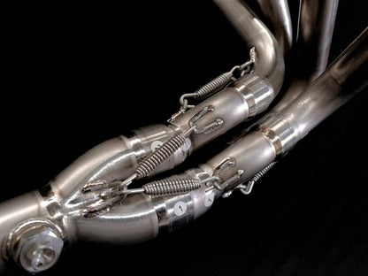 Vandemon Titanium Race Exhaust System Kawasaki ZX25R