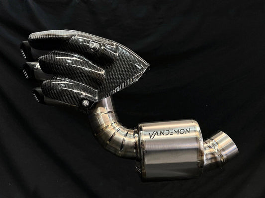 Vandemon Titanium Slip-On Exhaust System MV AGUSTA 675-800 2014-2023