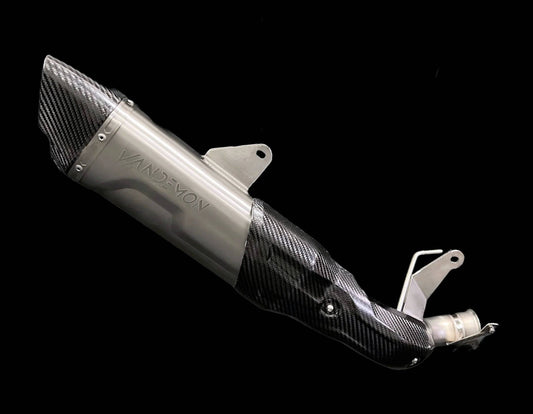 Vandemon Titanium Slip-On Muffler Triumph Speed Triple 1200RS & RR