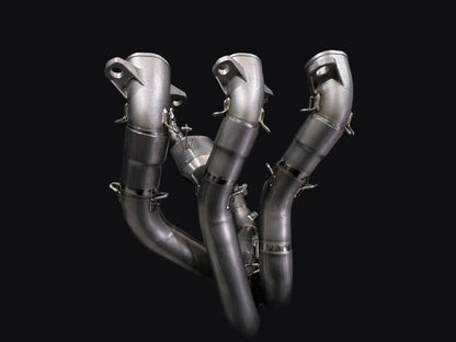 Vandemon Triple Slash Cut Titanium Exhaust Triumph 765 S/R/RS Street 2020-2024