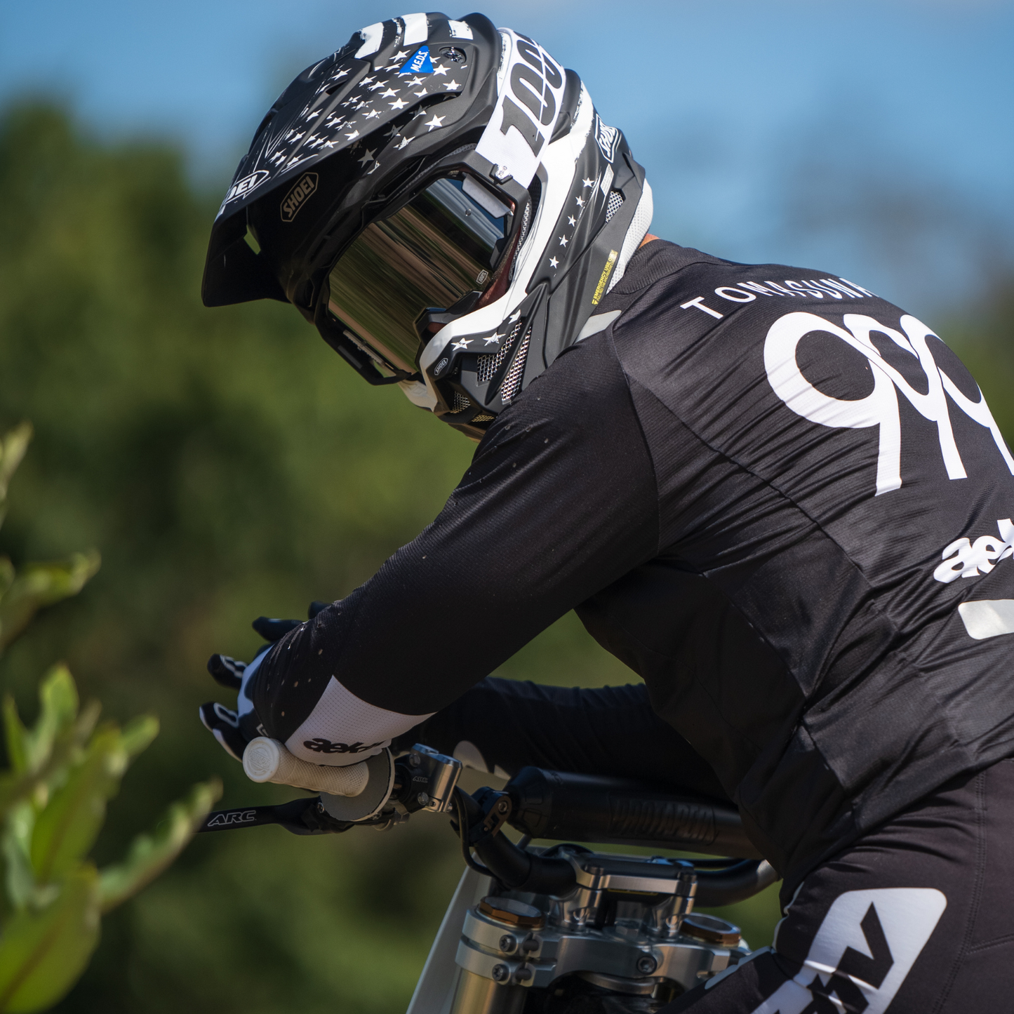 Shoei VFX-EVO Faithful 2 Off Road Motorcycle Helmet