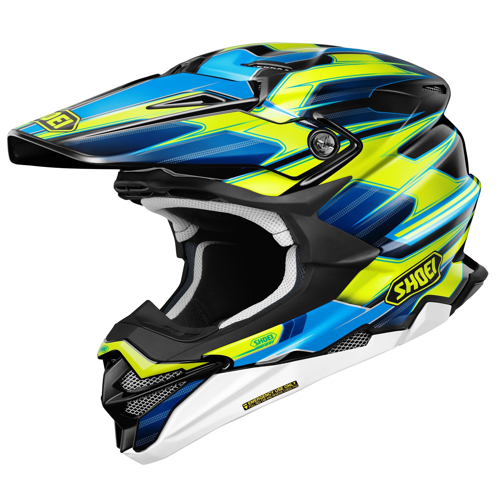 helmet shoei motocross - VFX-EVO Jammer A premium off Shoei VFX-W Helmet - Barcia