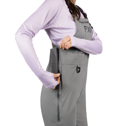 FXR Women's Adventure Lite Tri-Laminate Bib Pants